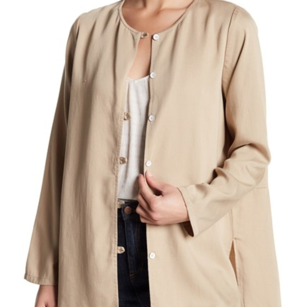 Karen Kane Button Up Relaxed Jacket